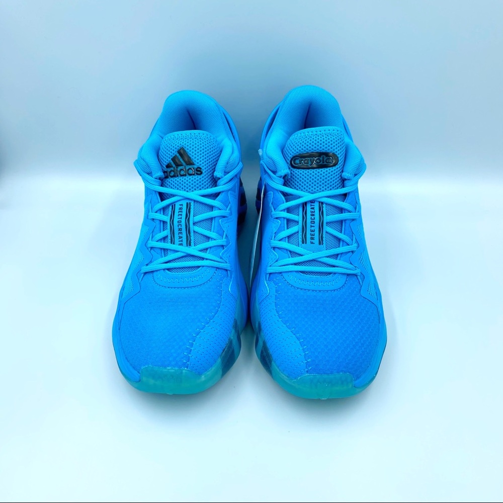 Adidas DON Issue 2 Crayola Blue Basketball Shoes 6 - Picture 3 of 16